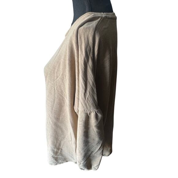 J. Jill Pure Textured Cotton Tunic Pullover Top – Size L - Picture 4 of 8